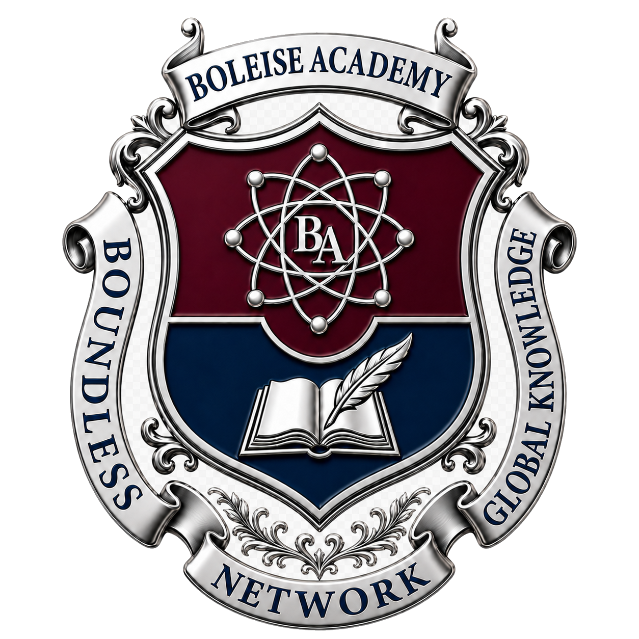 Boleise Academy crest — Boundless Network, Global Knowledge